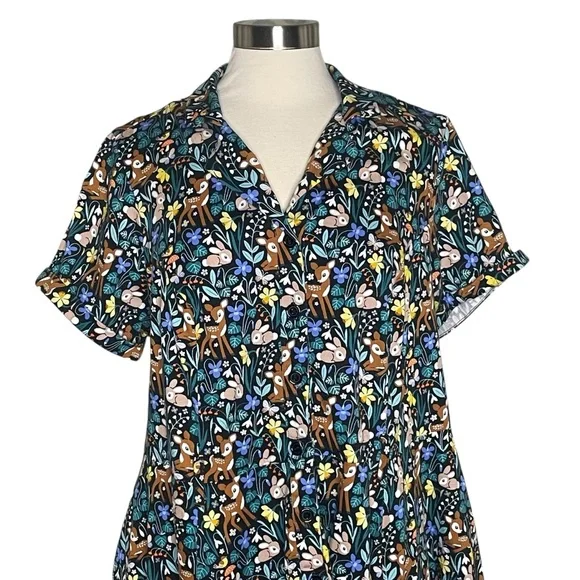 Eva Rose 2X forest animals dress - Picture 2 of 8